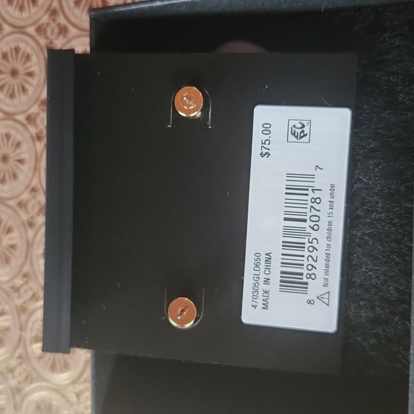 Coach Pink Heart Signature C Earrings NWT - Picture 4 of 4